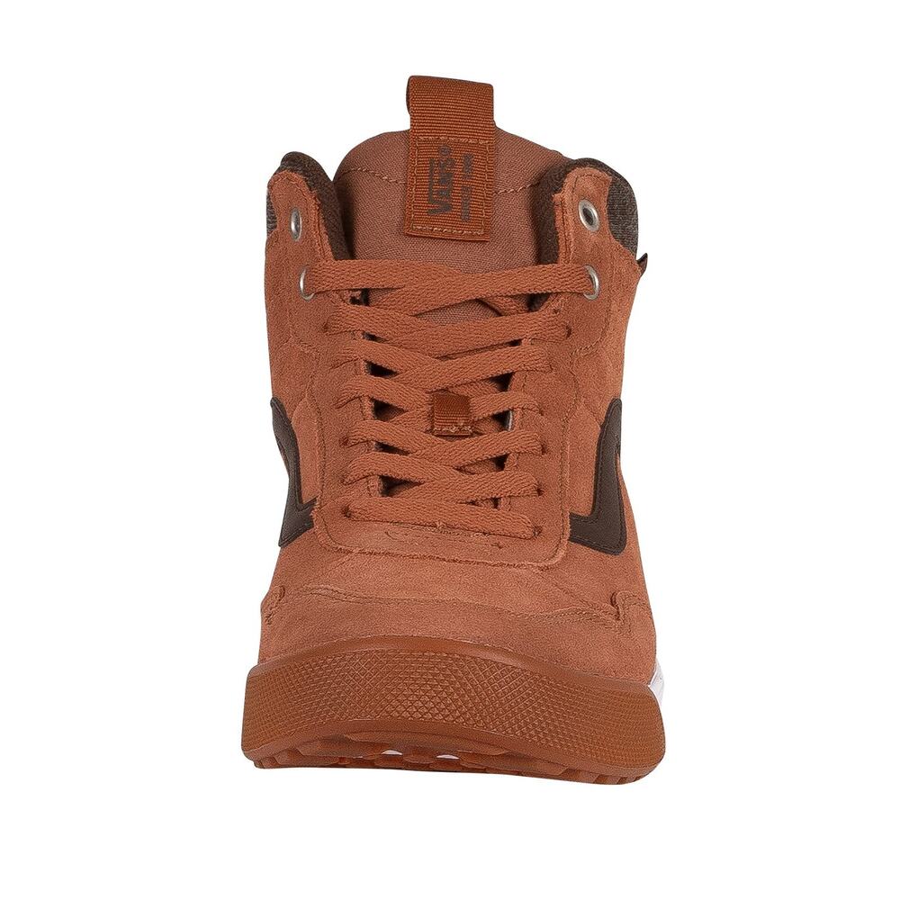 NWT Vans Men's Hi-Top Trainers Sneaker, Suede Argan Oil Demitasse, 10 - Picture 4 of 7